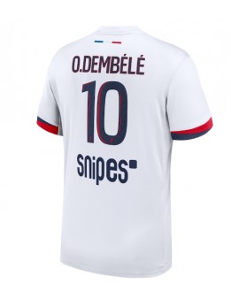 Paris Saint-Germain Ousmane Dembele #10 Replika Borta Kläder 2025-26 Kortärmad